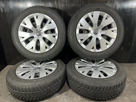 VW t-Cross komplekts R16 (Tērauda diski + riepas + kalpaki) SET1